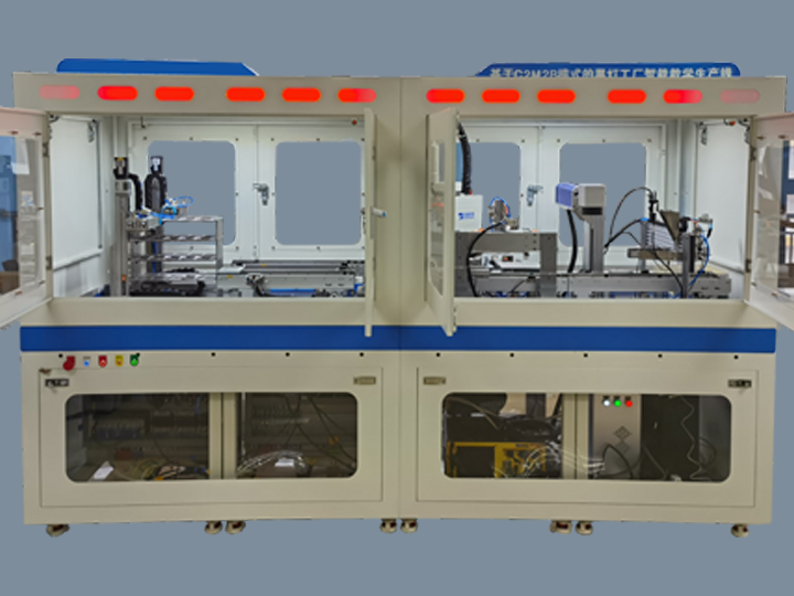 W84-C2M2B黑燈工廠智能生產(chǎn)線